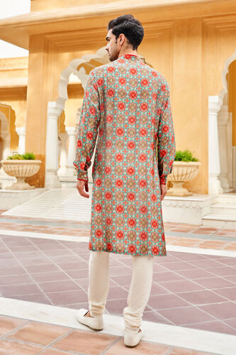 Zehab Kurta - Ice Blue, Ice Blue, image 2